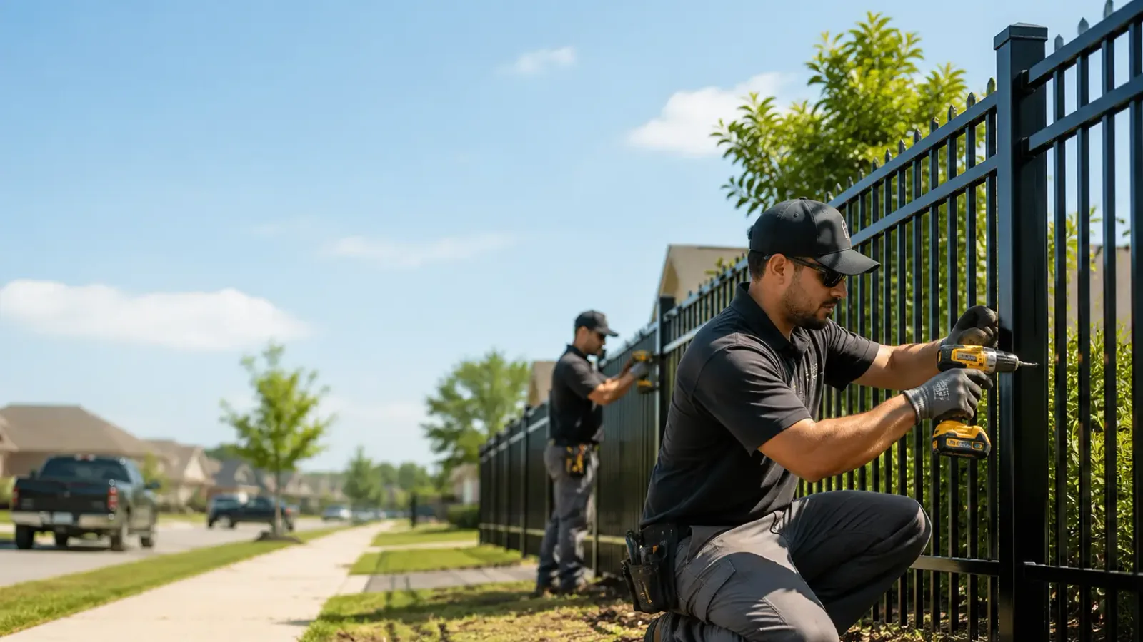 Metal Fence Installation in Albany, OK